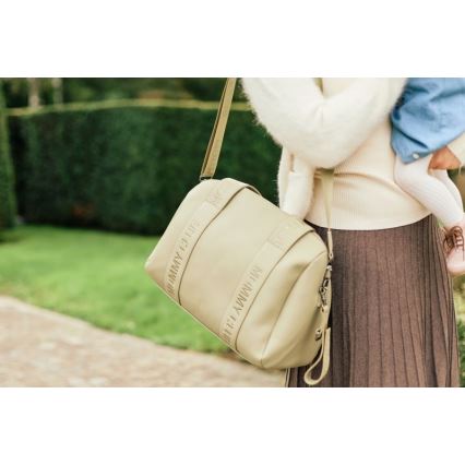 Childhome - Pusletaske MOMMY CLUB LEATHER beige