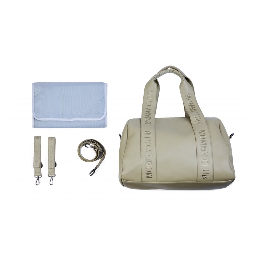 Childhome - Pusletaske MOMMY CLUB LEATHER beige