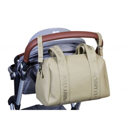 Childhome - Pusletaske MOMMY CLUB LEATHER beige