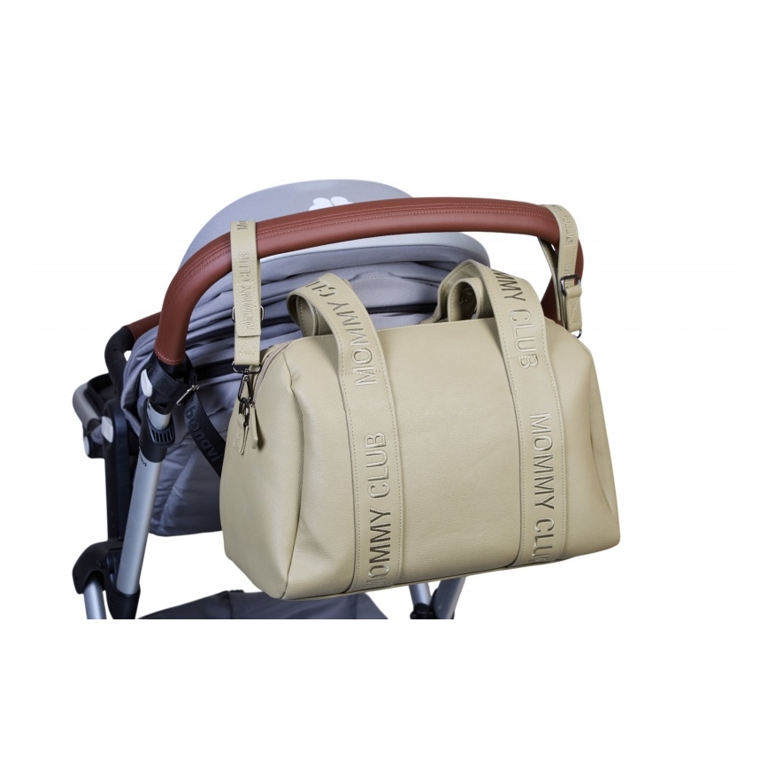 Childhome - Pusletaske MOMMY CLUB LEATHER beige