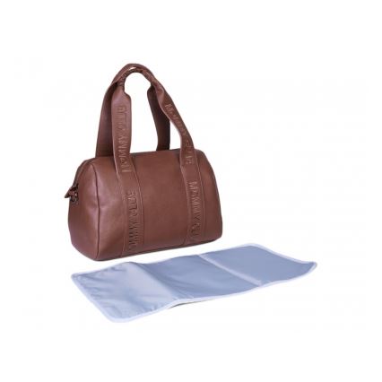 Childhome - Pusletaske MOMMY CLUB LEATHER brun
