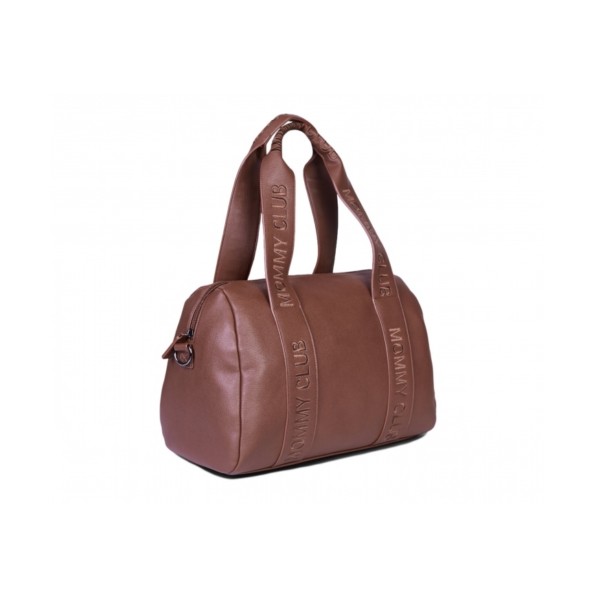 Childhome - Pusletaske MOMMY CLUB LEATHER brun