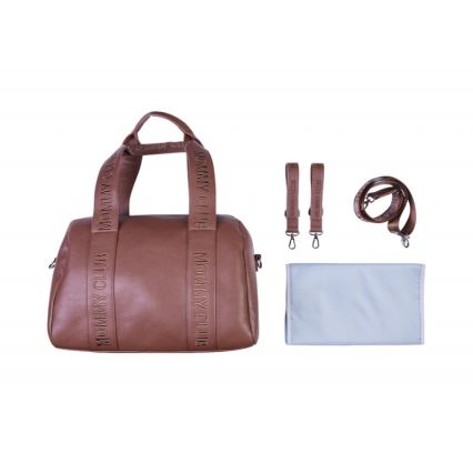 Childhome - Pusletaske MOMMY CLUB LEATHER brun