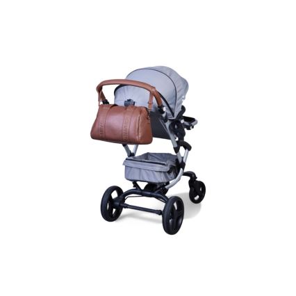 Childhome - Pusletaske MOMMY CLUB LEATHER brun