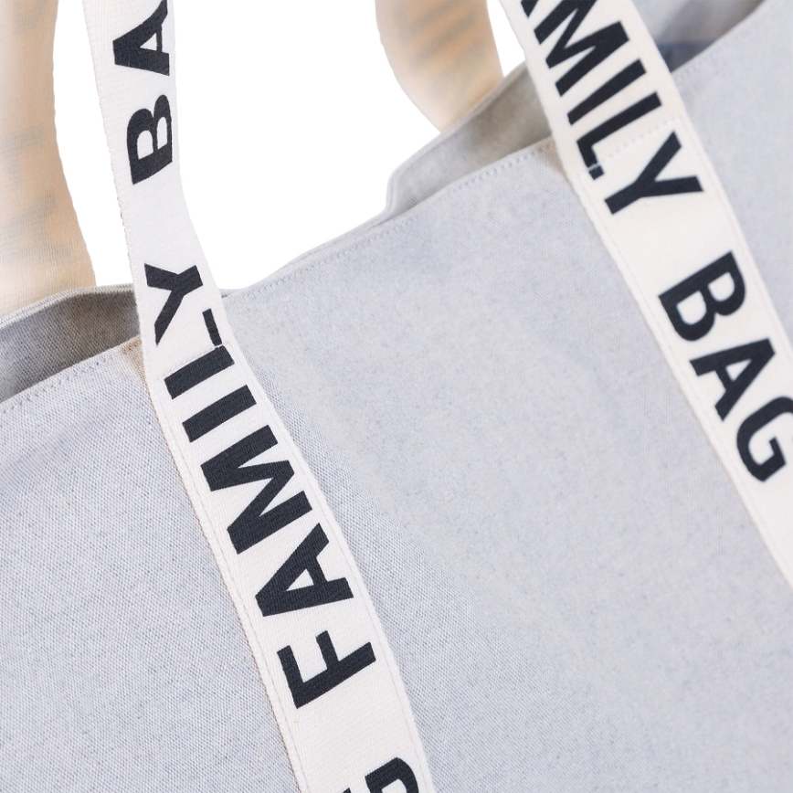 Childhome - Rejsetaske FAMILY BAG CANVAS hvid