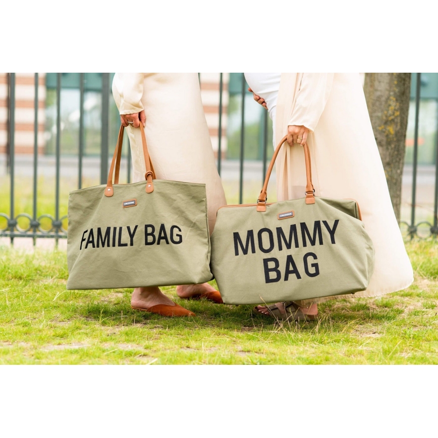 Childhome - Rejsetaske FAMILY BAG khaki