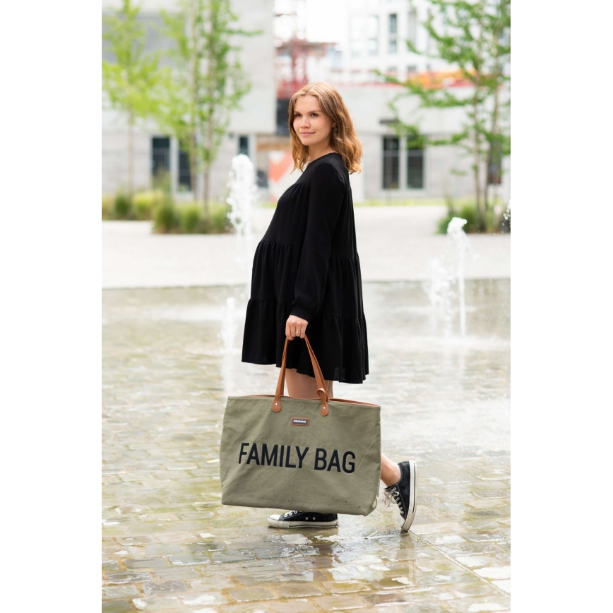 Childhome - Rejsetaske FAMILY BAG khaki