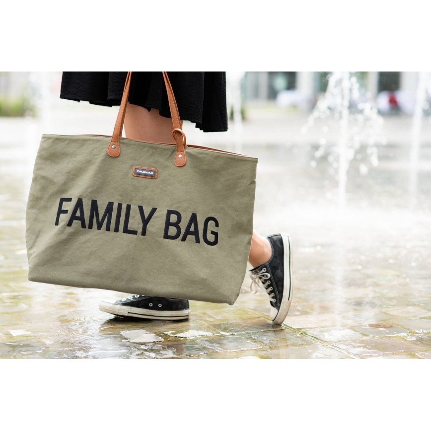Childhome - Rejsetaske FAMILY BAG khaki