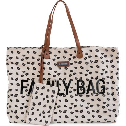 Childhome - Rejsetaske FAMILY BAG leopard