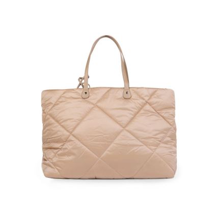 Childhome - Rejsetaske FAMILY BAG PUFFERED cremefarvet