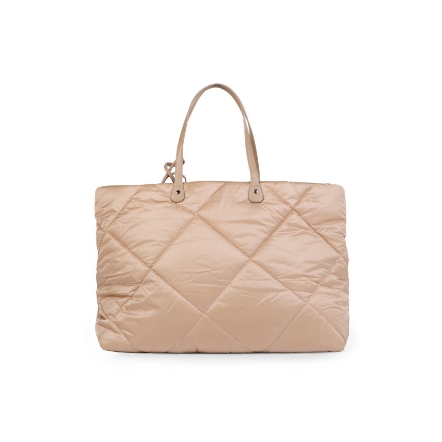 Childhome - Rejsetaske FAMILY BAG PUFFERED cremefarvet
