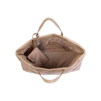 Childhome - Rejsetaske FAMILY BAG PUFFERED cremefarvet