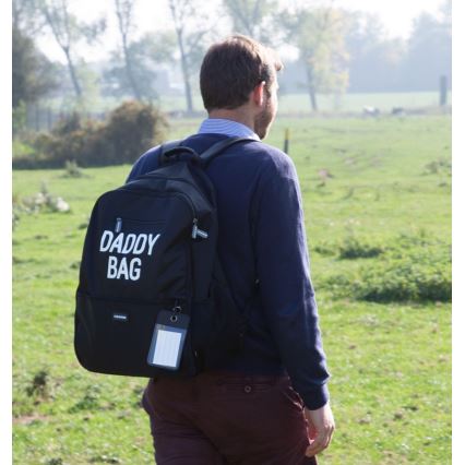 Childhome - Rygsæk DADDY BAG sort