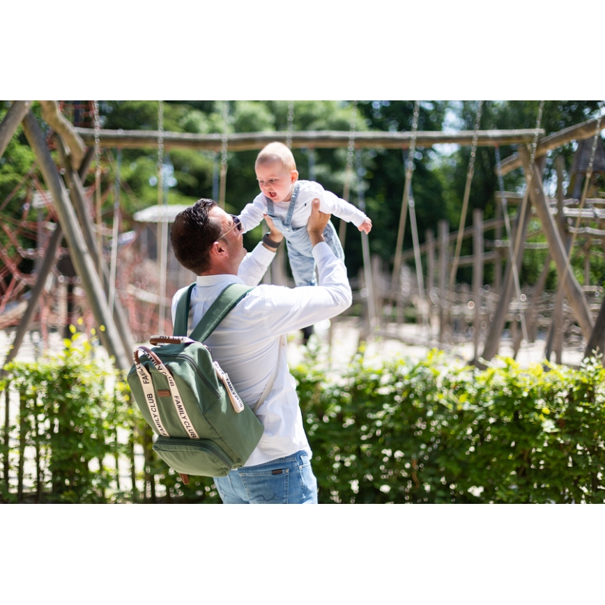 Childhome - Rygsæk FAMILY CLUB grøn