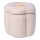 Childhome - Taburet BLOMST diameter 35 cm cremefarvet
