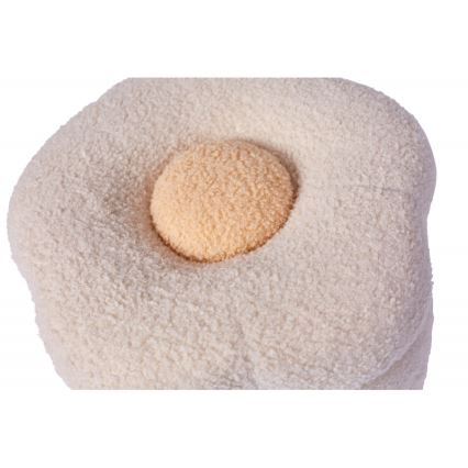Childhome - Taburet BLOMST diameter 35 cm cremefarvet