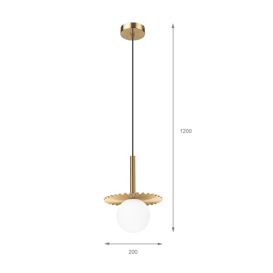 Chita 1xG9/5W/230V guld lyskilde