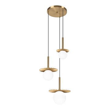 CHITA ophængslampe 3xG9/5W/230V guld