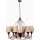 Classic Kandelaber 6xE14/40W/230V bronze/beige