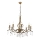 Classic Kæde Lampe 8xE14/40W/230V Bronze