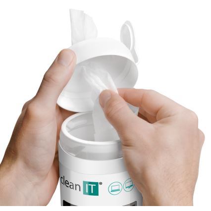 CLEAN IT CL-141 - Renseklude til skærm 100 stk.