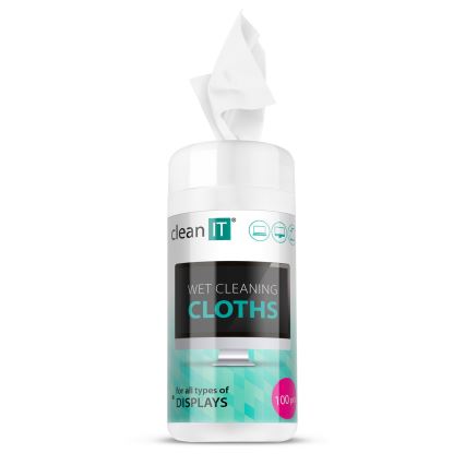CLEAN IT CL-141 - Renseklude til skærm 100 stk.