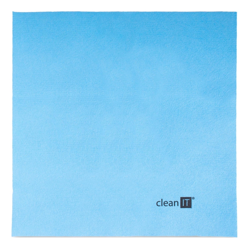 CLEAN IT CL-710 - Mikrofiberklud 19x19 cm blå