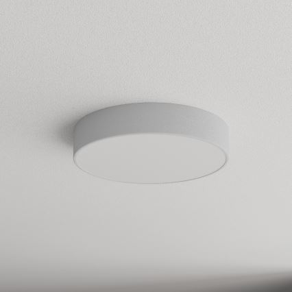 Loftlampe med bevægelses- og skumringssensor CLEO 3xE27/24W/230V Ø 40 cm grå