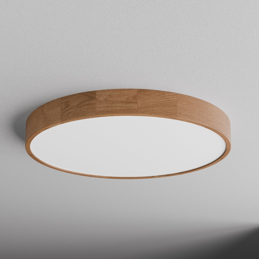 Loftlampe med bevægelses- og skumringssensor CLEO 6xE27/24W/230V Ø 80 cm eg