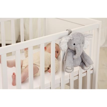 Cloud B - Krammedyr med musik 2xAA elefant