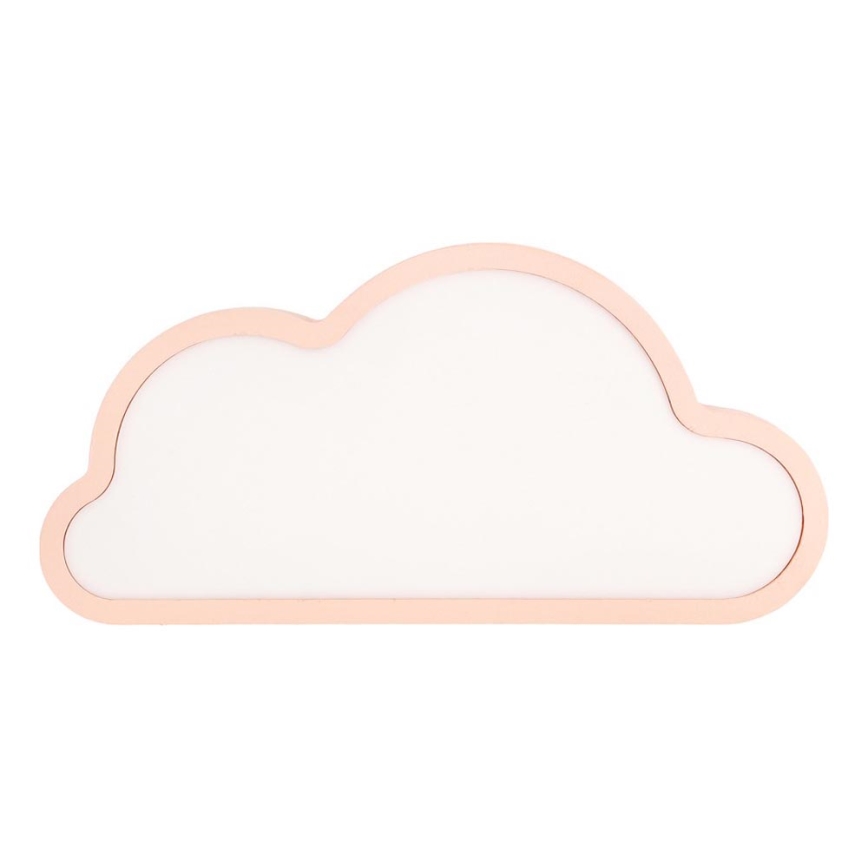 CLOUD LED-bordlampe til børn 11W/230V rosa