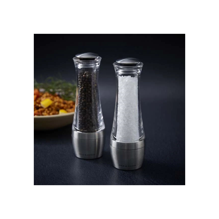 Cole&Mason - Sæt med salt- og peberkværne AMESBURY 2 stk 19 cm