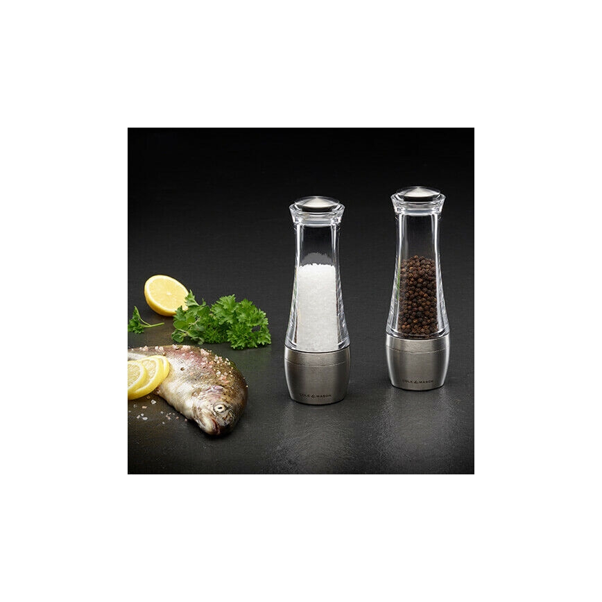 Cole&Mason - Sæt med salt- og peberkværne AMESBURY 2 stk 19 cm