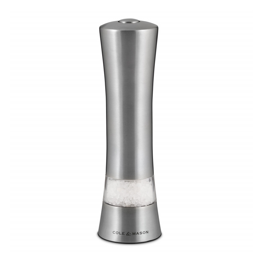 Cole&Mason - Elektrisk salt- og peberkværn WITNEY CLASSIC 6xAAA 20,6 cm