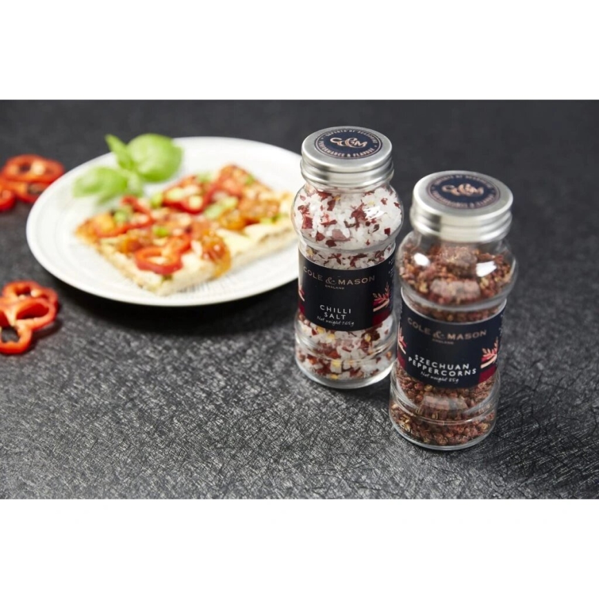 Cole&Mason - Gavesæt Aromatic chilisalt og Sichuan-peber