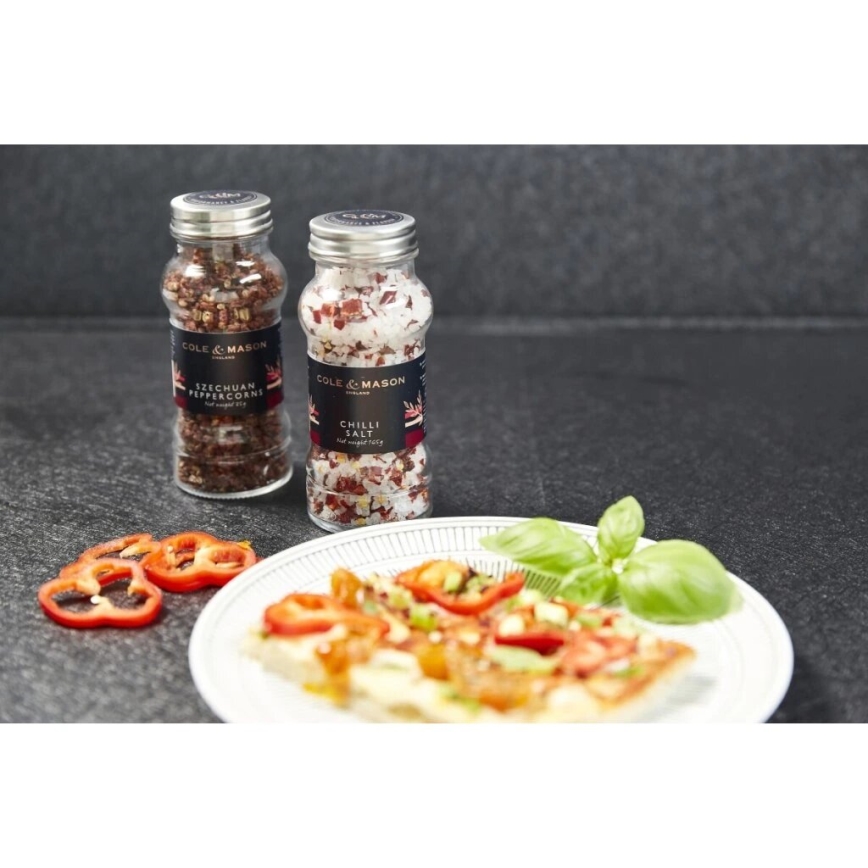 Cole&Mason - Gavesæt Aromatic chilisalt og Sichuan-peber
