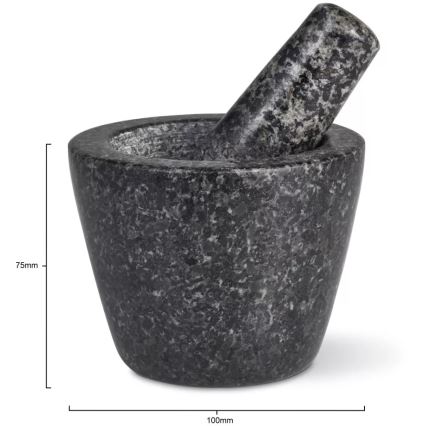 Cole&Mason - Granit morter med støder GRANITE pr. 10 cm
