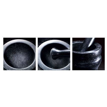 Cole&Mason - Granit morter med støder GRANITE pr. 18 cm granit/sort