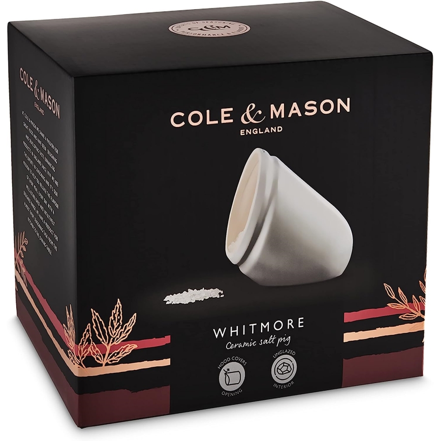 Cole&Mason - Keramisk saltbeholder WHITMORE