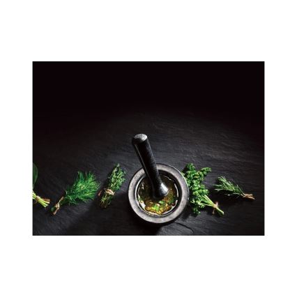 Cole&Mason - Morter med støder granit GRANITE diameter 14 cm granit/sort