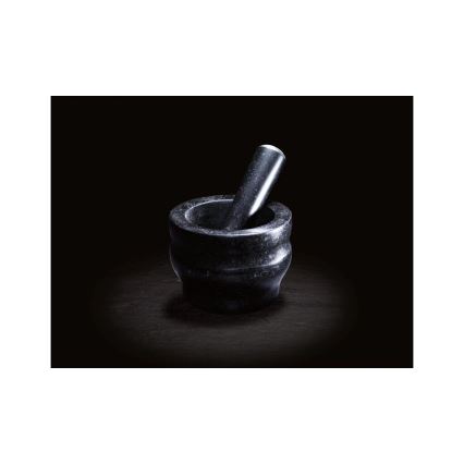 Cole&Mason - Morter med støder granit GRANITE diameter 14 cm granit/sort