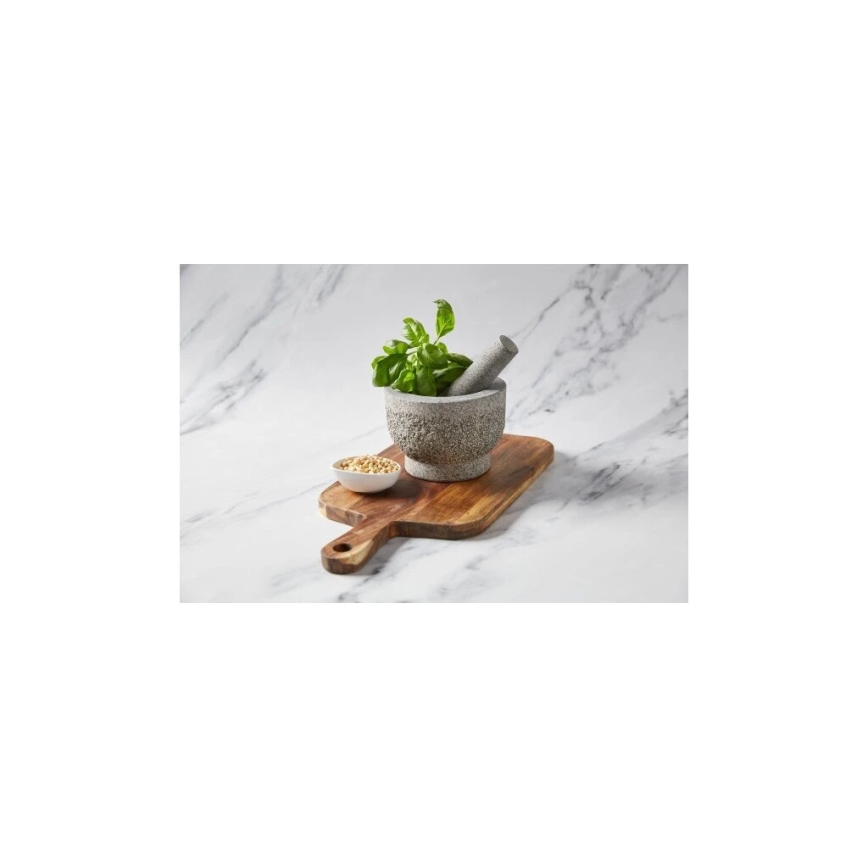Cole&Mason - Morter med støder granit GRANITE diameter 15 cm granit/grå