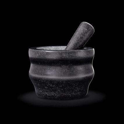 Cole&Mason - Morter med støder granit GRANITE diameter 18 cm granit/sort
