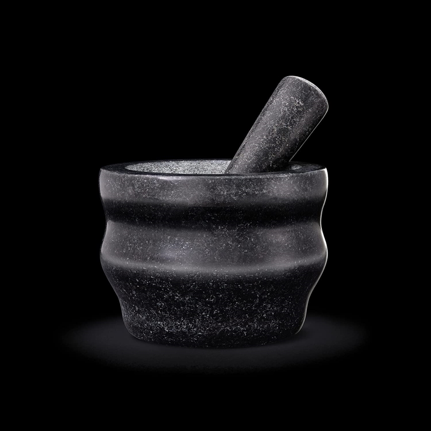 Cole&Mason - Morter med støder granit GRANITE diameter 18 cm granit/sort