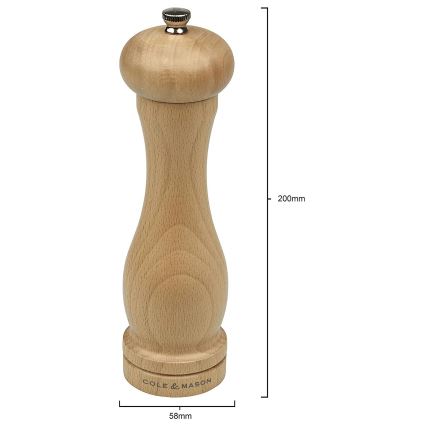 Cole&Mason - Peberkværn CAPSTAN BEECH bøg 20 cm