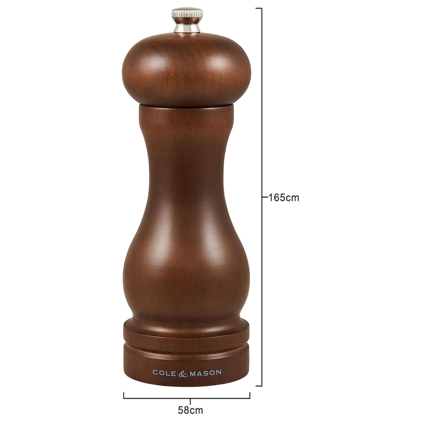 Cole&Mason - Peberkværn CAPSTAN FOREST bøg 16,5 cm