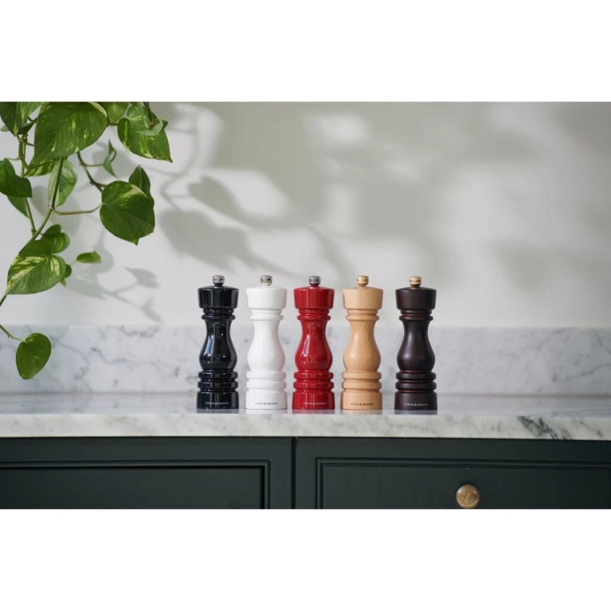 Cole&Mason - Peberkværn LONDON 18 cm bøg/sort