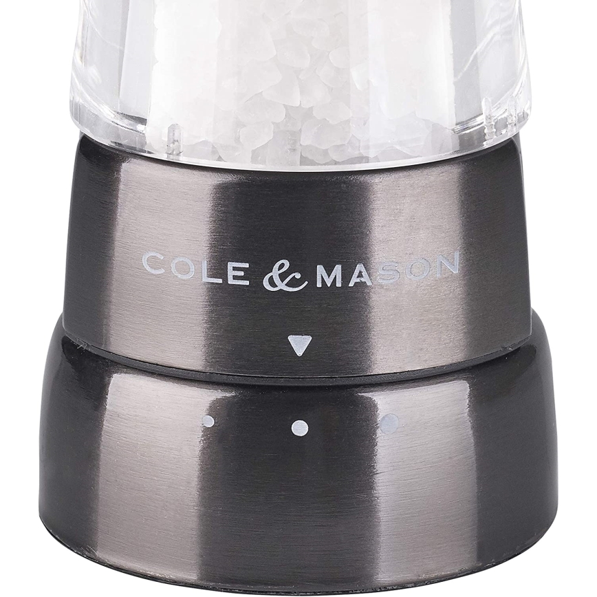 Cole&Mason - Salt- og pebekværne DERWENT 2 stk. 19 cm antracit