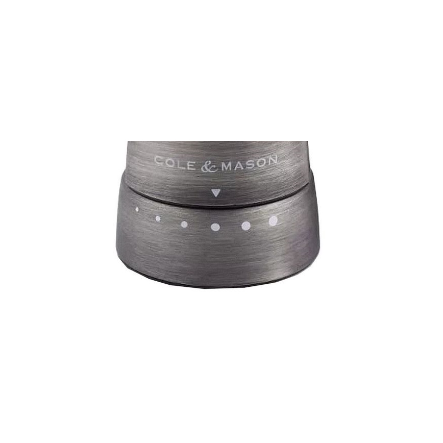 Cole&Mason - Salt- og pebekværne DERWENT 2 stk. 19 cm mat krom
