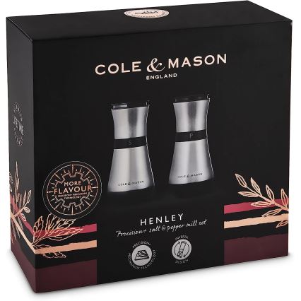 Cole&Mason - Salt- og pebekværne HENLEY 2 stk. 13,5 cm